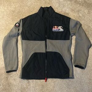 Red Bull Crashed Ice St Paul USA reversible hybrid puffer fleece jacket
